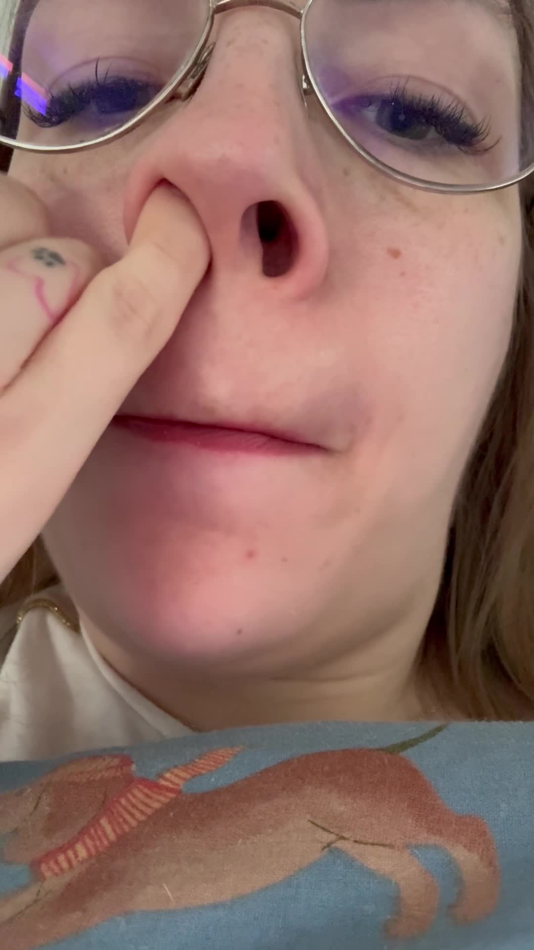Picking One's Nose