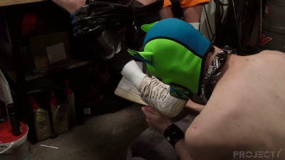 Gay Sniffing Threesome