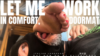 Let Me Work In Comfort Doormat