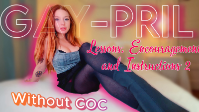 Gay-Pril Lessons In Loving Cock 2 (Without Dick)