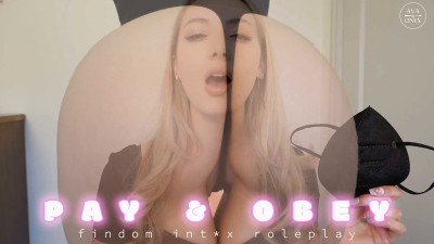 Pay & Obey: Findom Int*X Roleplay