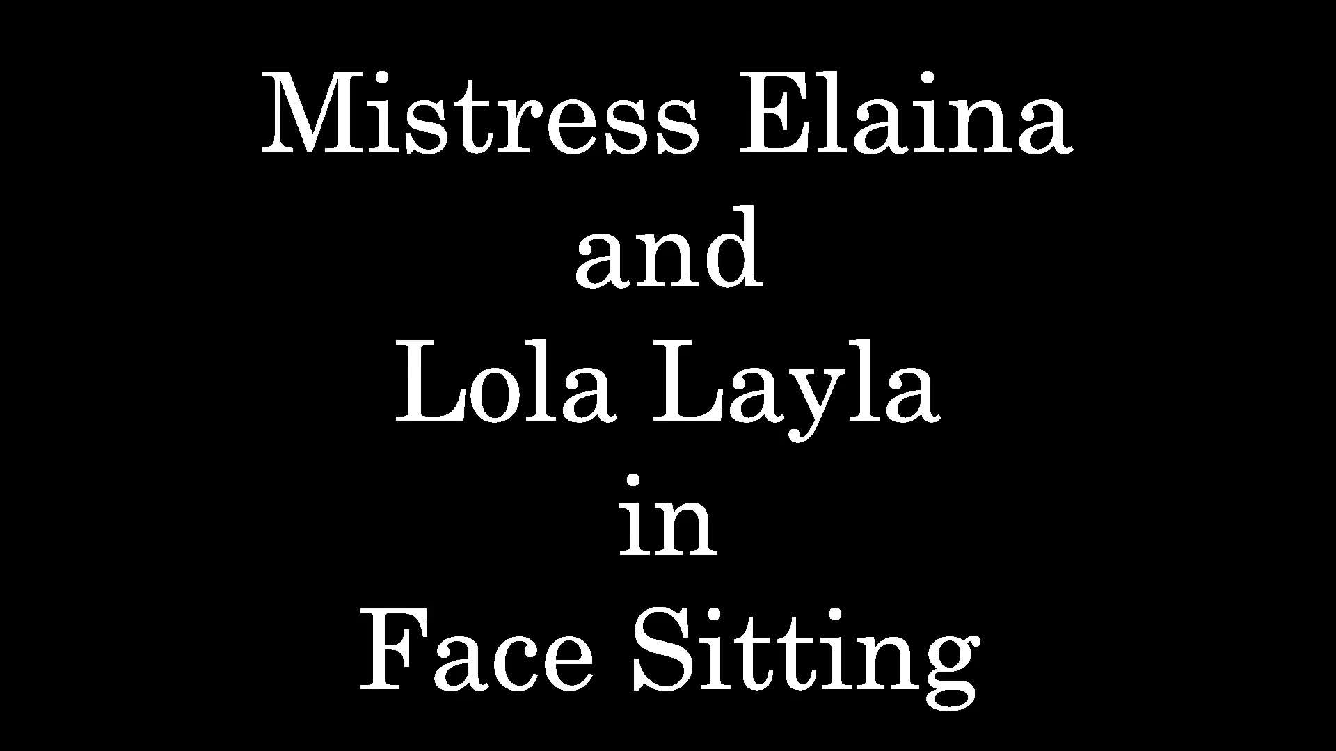 Facesitting Punishment For Maid Lola Layla