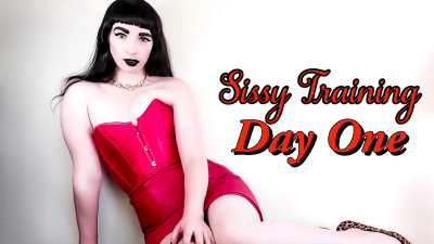 Sissy Training Day One