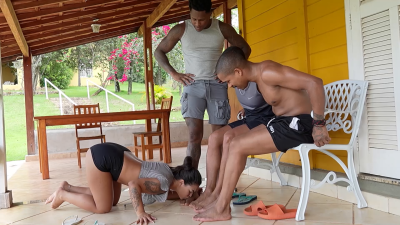 Adam, Jasper And Kyle You Are Just Our Toy For Humiliation!