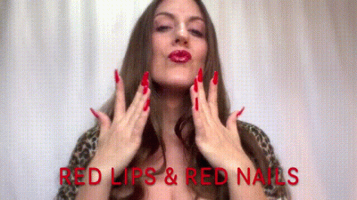 Red Lips & Red Nails