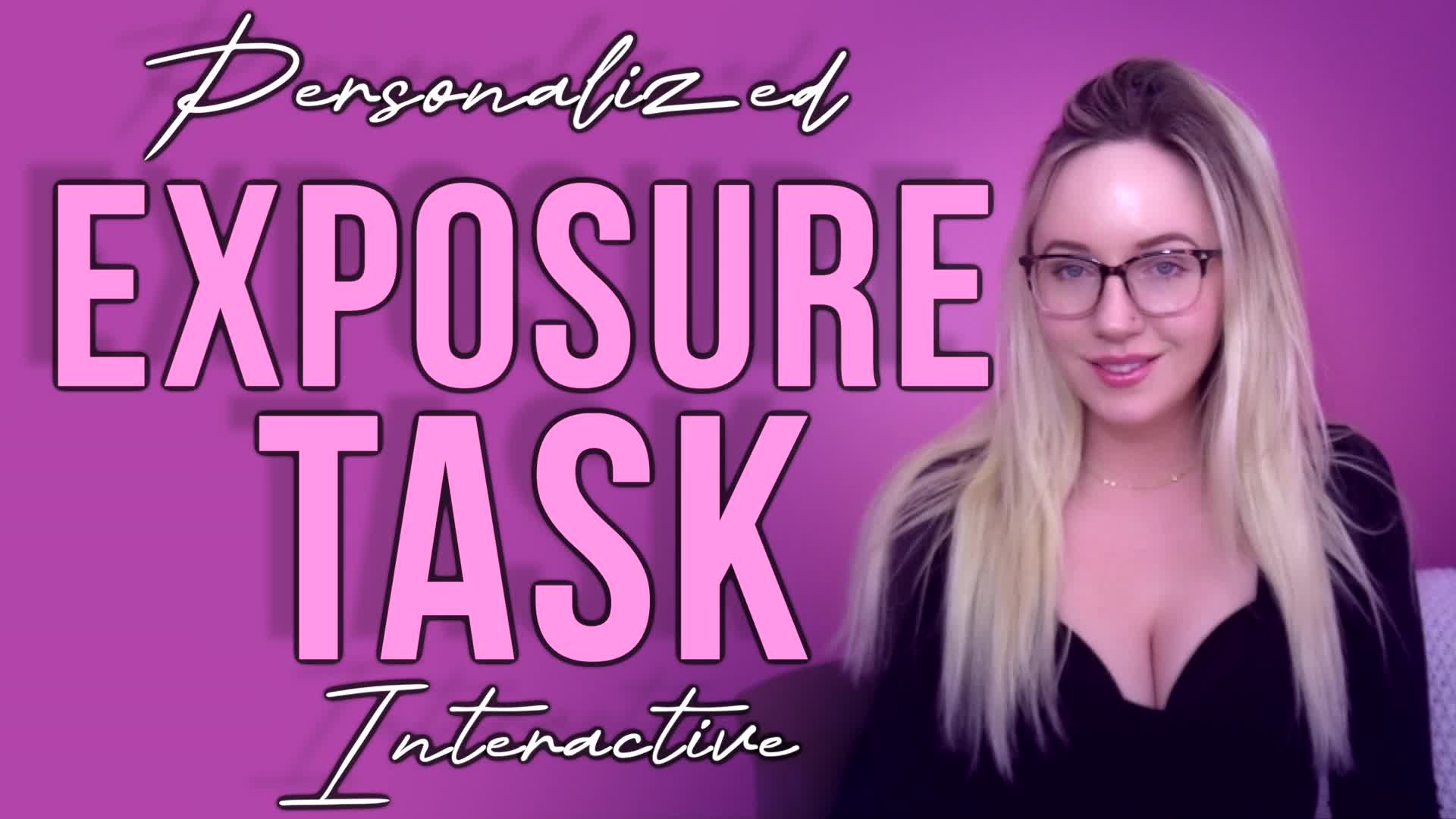 Personalized Exposure Task Interactive