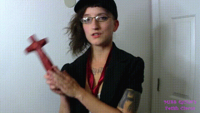 Nostalgia Slut vs Jackhammer Jesus Dildo