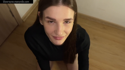 Deep Throat Eye Contact POV Blowjob