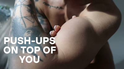 Doing Push Ups On Top Of You