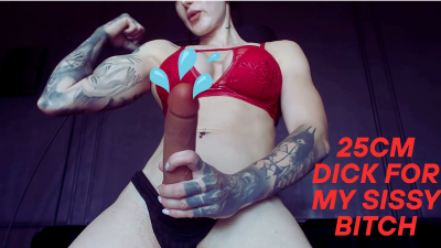 25 Cm Dick For My Sissy Bitch
