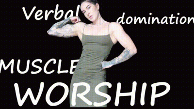 Muscle Worship Verbal Dom