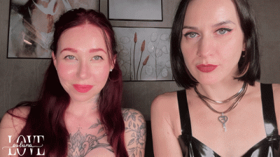 Mesmerised By Our Latex And Eyes