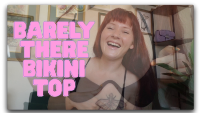 Barely There Bikini Top