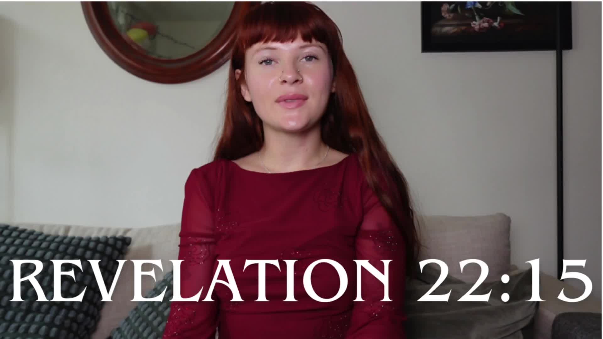 Revelations 22:15