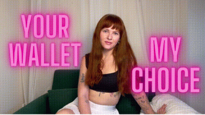 Your Wallet, My Choice