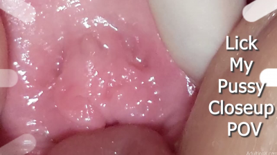 Lick My Pussy Closeup POV