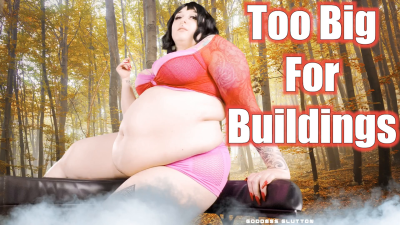 Too Big For Buildings BBW Giantess Sfx Vore Fantasy