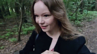 Outdoors In Pantyhose