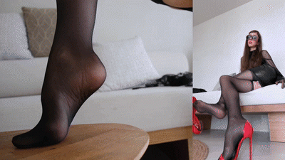 At My Nylon Feet