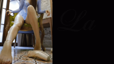 La Daseuse Ballerina Nylon Feet Tease [Shortversion]