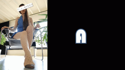 Nylon Teasing Afternoon Polka Dot Pantyhose Tease Shortversion