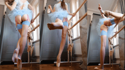 Ballerina In Stockings Fullclip