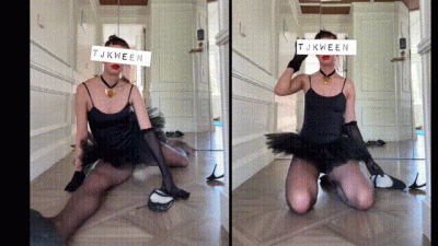 Waltz In Wolford Ballerina In Pantyhose