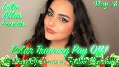 Day 18 "Polar Training Pay Off!" 25 Days Of Findom Christmas Devotion