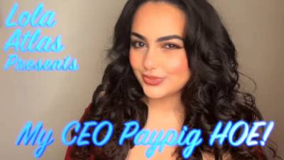 My Ceo Paypig Hoe!