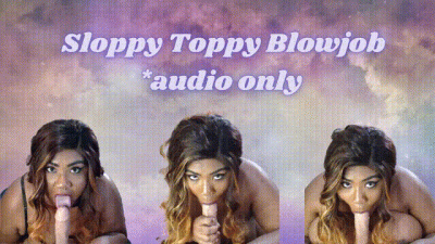 Sloppy Toppy Cock Worshipping Blowjob
