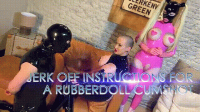 Jerk Ooff Instructions For A Rubberdoll Cumshot!!!