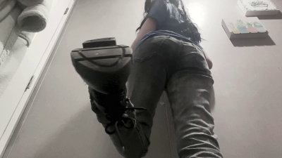 Below Angle Boot Tease