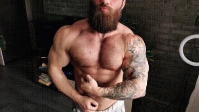 Biceps Flexing