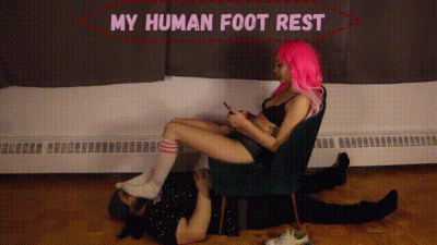 My Human Foot Rest {HD 1080P}