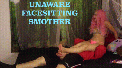 Unaware Facesitting Smother {HD 1080P}
