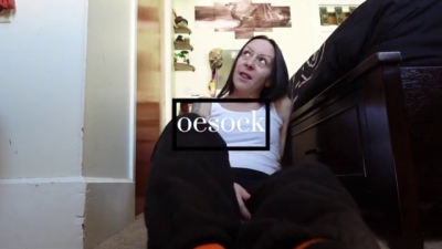 Toe Sock Tease