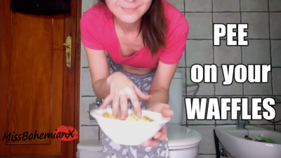 Peepee On Your Waffles Fetish Breakfast Amateur