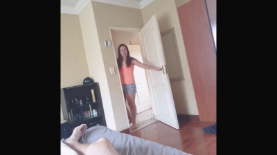 POV Swallowing Step-Daddy's Cum After Sucking, Jerking Off And Riding His Cock Early In The Morning, Roleplay