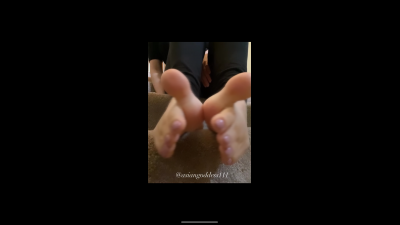 ASMR Wiggling My Toes In The Camera