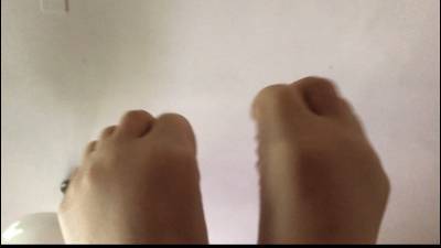 Caught Scrunching And Stretch With Friend In The Next Room