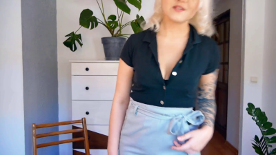 Stepmom Punishes You For Masturbating Into Her Pantyhose. JOI In Polish