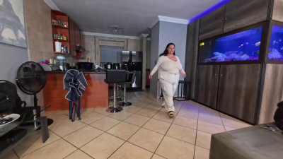 BBW Girlfriend Caught Me Cheating, So She Watched Me Fuck My Side Bitch