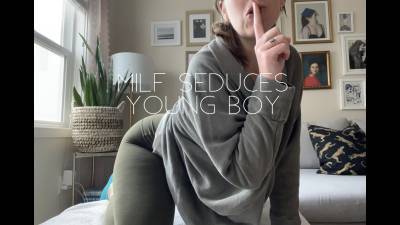 MILF Seduces Young Boy