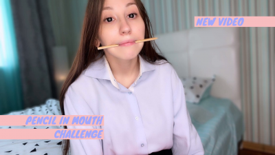 10 Min Pencil In Mouth Challenge