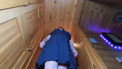 Tall BBW Amazon Upskirt View