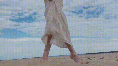 Feet At The Beach