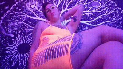 Freaky Uv Dildo Tongue Fucking