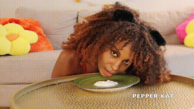 ASMR Creamy Kitten Licks