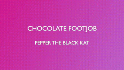 Cum On My Toes After A Chocolate Footjob