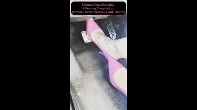 Ultimate Pedal Pumping & Revving Compilation: Barefoot, Heels & Hard Flooring